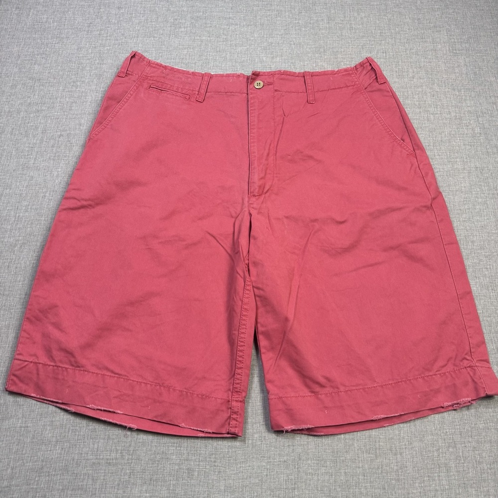Polo Jeans Company Ralph Lauren 67 Military Surplus Distressed Shorts Mens Pink